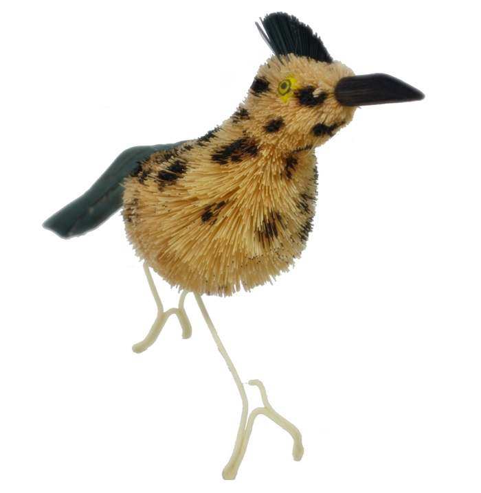 Brushart Bristle Brush Animal Roadrunner